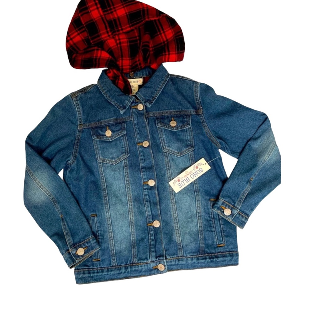 Girls blue denim Jean jacket